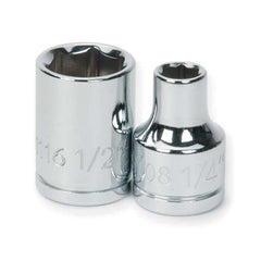 Standard  Hand Socket: 3/8" Drive, 15.00 mm Socket, 6-Point