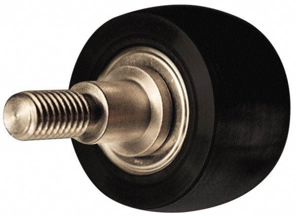 Plain Cam Follower: 0.625" Roller Dia, 0.313" Roller Width, 0.5" Stud Dia