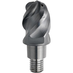 Ball End Mill Heads; Mill Diameter (mm): 10.00; Length of Cut (mm): 10.5000; Connection Type: iMX10