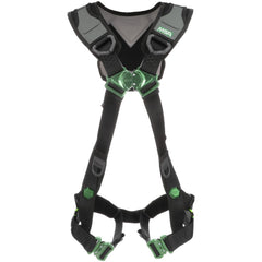 Fall Protection Harnesses:  400.000 Lb,  Standard Style,  Size Small & X-Small,  For Confined Space, General Industry & General Purpose,  Polyester, Back D-Ring