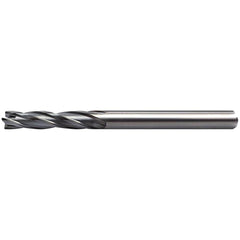 Square End Mill: 1/8" Dia, 4 Flute, Solid Carbide