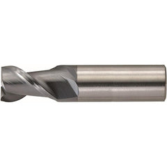 Square End Mill: 0.078" Dia, 0.1170" LOC, 2 Flute, Solid Carbide