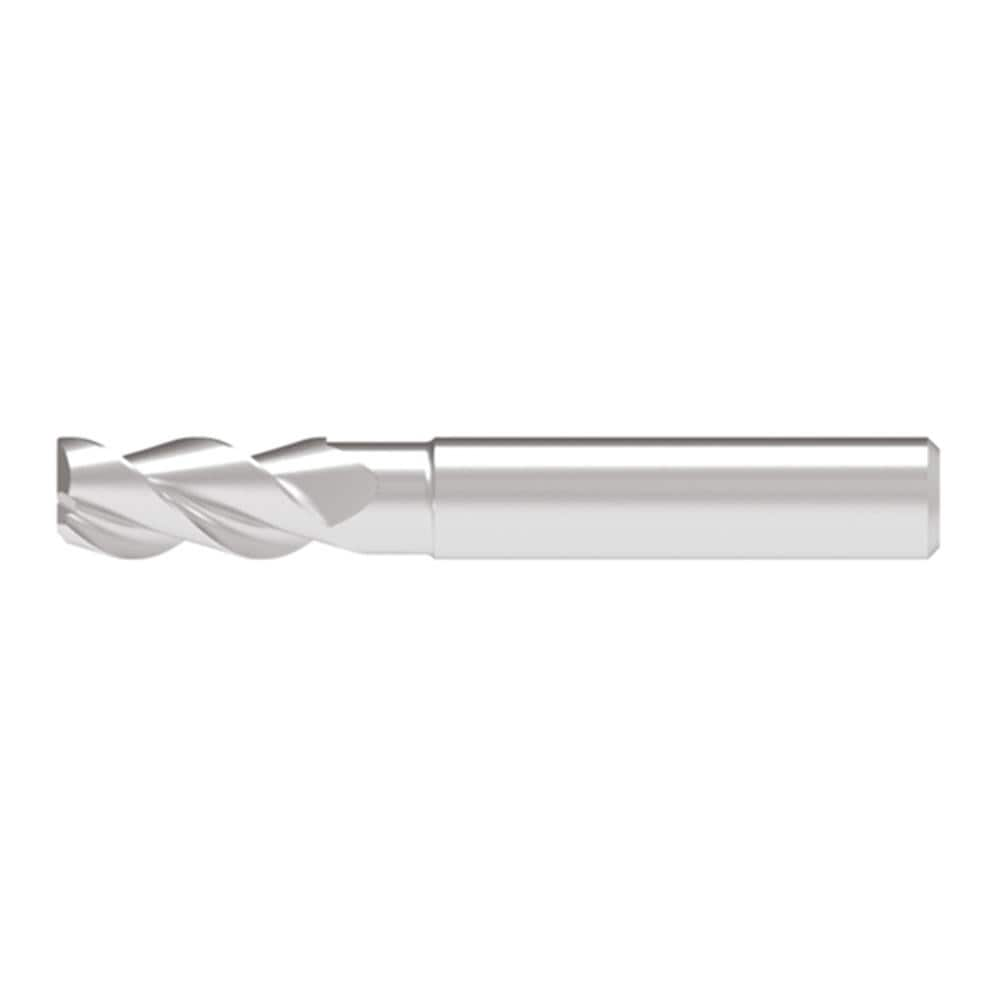 Square End Mill: 3 Flute, Solid Carbide