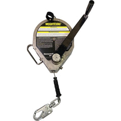 Self-Retracting Lifeline:  420 lb Capacity,  100.00' Lifeline,  Carabiner