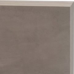 Plastic Sheet: Polyurethane, 100 mm Thick, 20" Wide, Gray