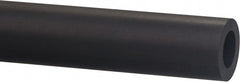 Plastic Round Tube: 0.75" ID, 1-1/4" OD, 8' OAL, Gray, Nylon 6/6 (MDS-Filled)