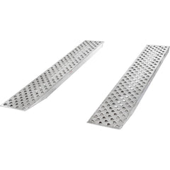 Truck Ramps; For Use With: Trailers; Length (Inch): 94; Width (Inch): 15; Load Capacity (Lb.): 5000.000; Material: Aluminum; Color: Silver; Finish Coating: None