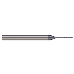 Micro Drill Bit: 0.0635" Dia, 130 deg, Solid Carbide