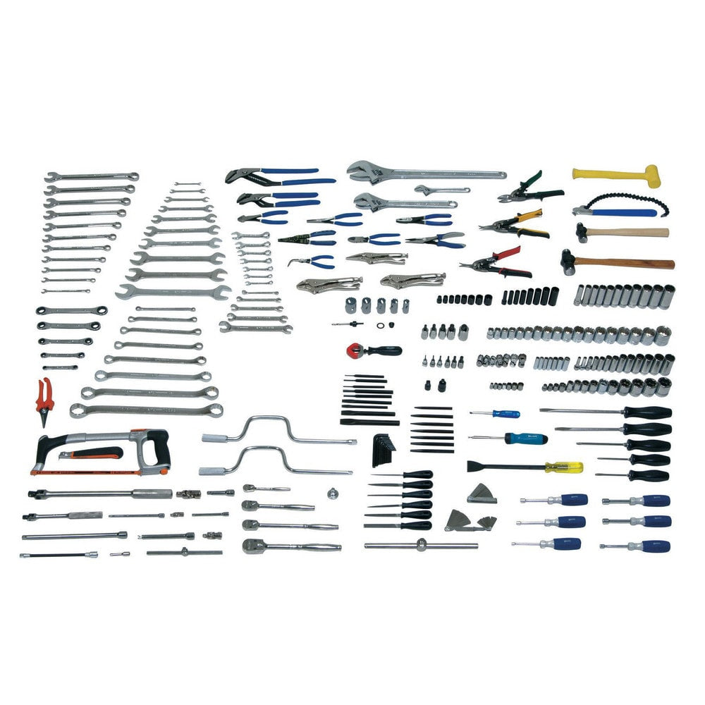 Combination Hand Tool Set: 245 Pc, Advanced Maintenance Service Set