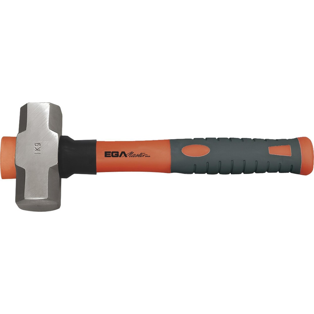 Sledge Hammers; Head Weight (Lb): 4.4093; Tool Type: Sledge Hammer; Head Material: Stainless Steel; Head Weight Range: 3 to 5.9 Lb; Handle Material: Fiberglass; Overall Length Range: 12 to 17.9