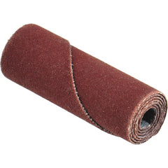 Straight Cartridge Roll:  1/8" Dia,  1" OAL,  80 N/A Aluminum Oxide