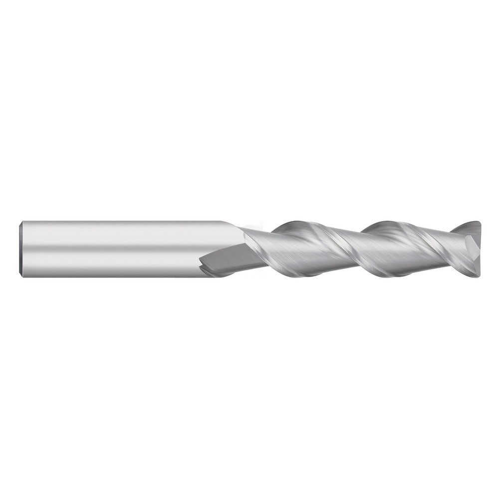 Corner Radius End Mill: 3/4" Dia, 2-1/2" LOC, 0.0400" Radius, 2 Flute, Solid Carbide