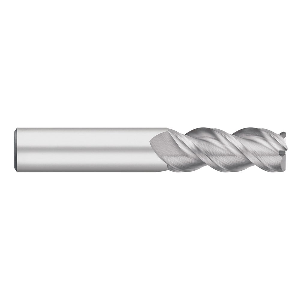 Corner Radius End Mill: 5/8" Dia, 1-5/8" LOC, 0.0400" Radius, 3 Flute, Solid Carbide