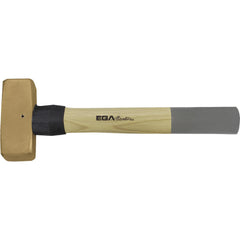 Sledge Hammers; Head Weight (Lb): 3.3069; Tool Type: German Type Stoning Hammer; Head Material: Beryllium Copper; Head Weight Range: 3 to 5.9 Lb; Handle Material: Hickory; Overall Length Range: 12 to 17.9