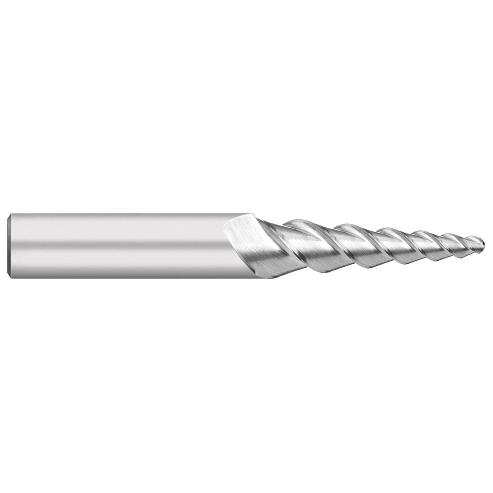 Ball End Mill: 5/32" Dia, 3/4" LOC, 3 Flute, Solid Carbide