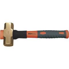 Sledge Hammers; Head Weight (Lb): 12.0000; Tool Type: Sledge Hammer; Head Material: Aluminum Bronze; Head Weight Range: 10 Lb and Larger; Handle Material: Fiberglass; Overall Length Range: 25 to 35.9