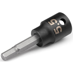 Impact Hex & Torx Bit Sockets; Drive Size: 3/8; Hex Size (mm): 5.500; Bit Length (Decimal Inch): 1.16