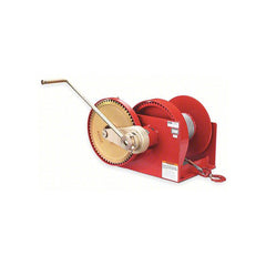 Manual Winch: Lifting, 10000 lb Line Pull Capacity, 540' Cable