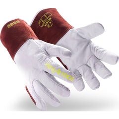 Welding Gloves: HeatArmor&trade; Size 2X-Large, Goatskin Leather, Pair, for TIG