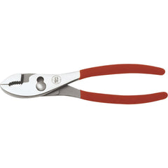 Slip Joint Pliers; Jaw Texture: Serrated; Jaw Length: 8 mm; Jaw Width: 39 mm; Overall Length: 10.00; Maximum Jaw Opening: 8; Head Style: Slip Joint