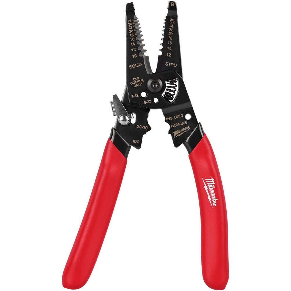 Wire & Cable Strippers; Maximum Capacity: 28 AWG; Type: Wire Stripper; Minimum Wire Gauge: 10 AWG; Insulated: No; Wire Type: AWG; Body Material: Metal