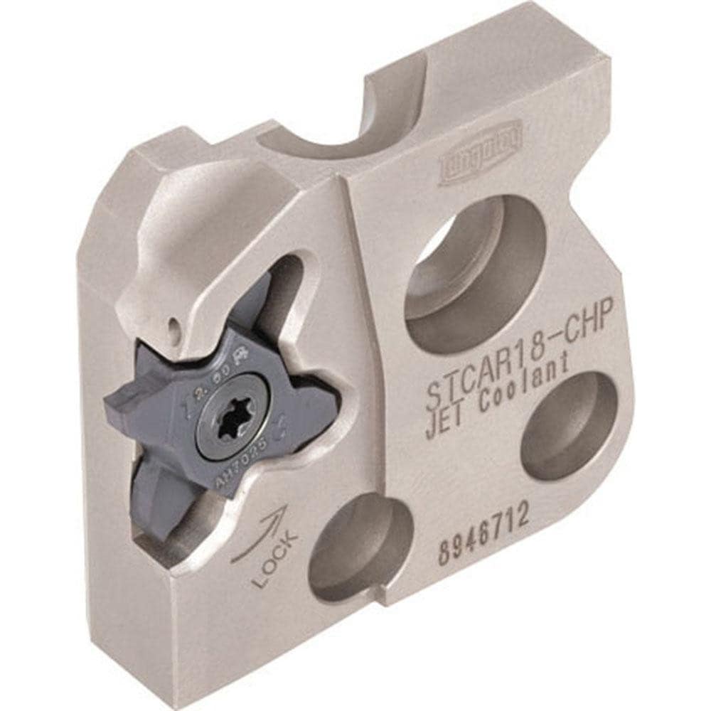 Indexable Grooving Blade: 1.299" High, Right Hand