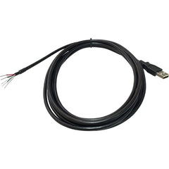 Computer Cable; Cable Type: Data Cable, USB Cords, Computer Cable; Connection Type: USB Type A; Overall Length (Feet): 6; Overall Length: 6.00; Gender: Male; Color: Black; Gauge: 24; Flexibility: Flexible; End Shape: Straight