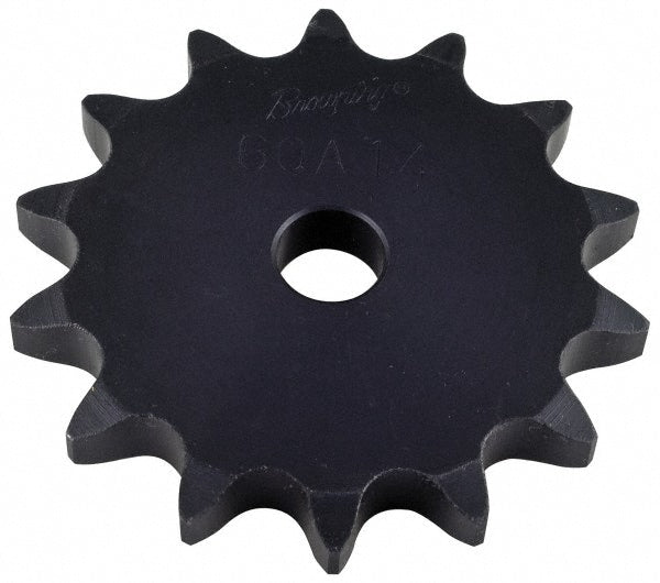 Plate Roller Chain Sprocket: 18 Teeth, 3/4" Pitch, 5/8" Bore Dia