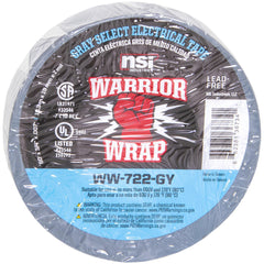 Electrical Tape; Tape Material: Vinyl; Width (Inch): 3/4; Thickness (mil): 7.0000; Color: Gray; Series: Professional; Series Part Number: WW-722-GY; Adhesive Material: PVC