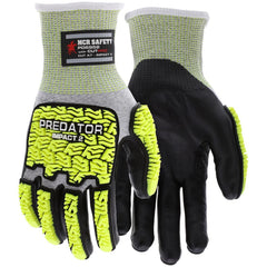 Cut, Puncture & Abrasion-Resistant Gloves: Predator PD6952, Size 3X-Large, ANSI Cut A7, ANSI Puncture 5, Bi-Polymer, HPPE