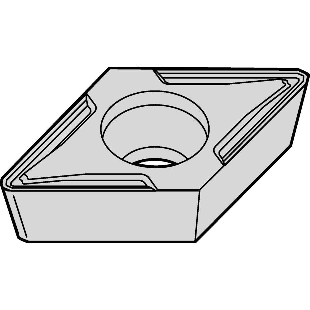 Turning Insert: DCMT3252FW KCP25C, Carbide