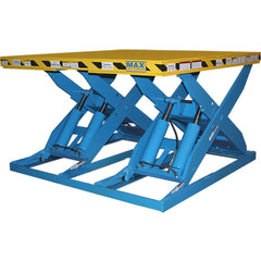 Stationary Lift Tables; Overall Length: 50.00 in; Lift Mechanism: Hydraulic; Overall Height: 43 in; Body Material: Steel; Load Capacity: 2000 lb