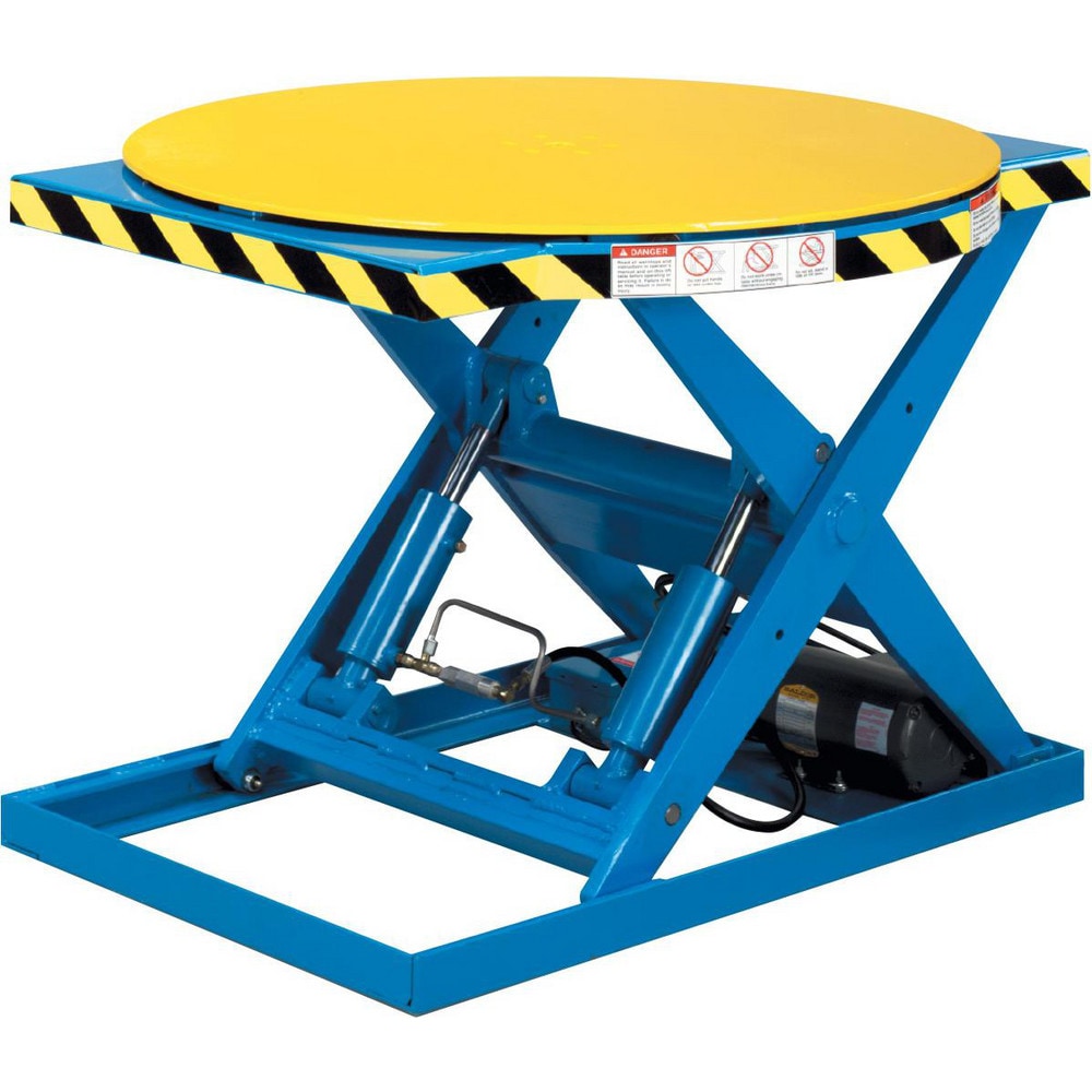 Stationary Lift Tables; Overall Length: 45.00 in; Lift Mechanism: Hydraulic; Overall Height: 32.5 in; Body Material: Steel; Load Capacity: 3000 lb