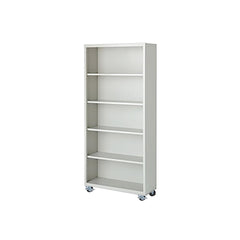 Bookcases; Overall Height: 75; Overall Width: 36; Overall Depth: 18; Material: Steel; Color: Wine Red; Shelf Weight Capacity: 160