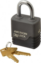 Padlock: Aluminum, 2-7/32" Wide