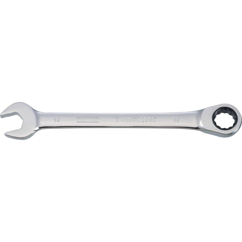 Combination Wrench: 19.00 mm Head Size, 15 deg Offset