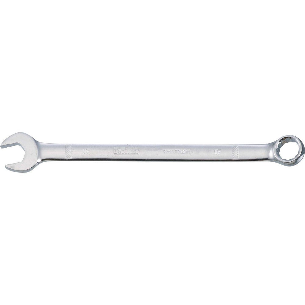 Combination Wrench: 17.00 mm Head Size, 15 deg Offset