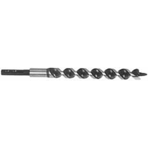 Installer Drill Bits; Drill Bit Size (Inch): 1-1/8; Overall Length (Inch): 8-1/2; Shank Type: Hex; Drill Bit Material: Carbon Steel; Drill Bit Finish/Coating: Oxide; Drill Bit Type: Electrician's Bit; Point Type: Screw Point