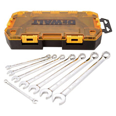 Combination Wrench Set: 8 Pc, Inch