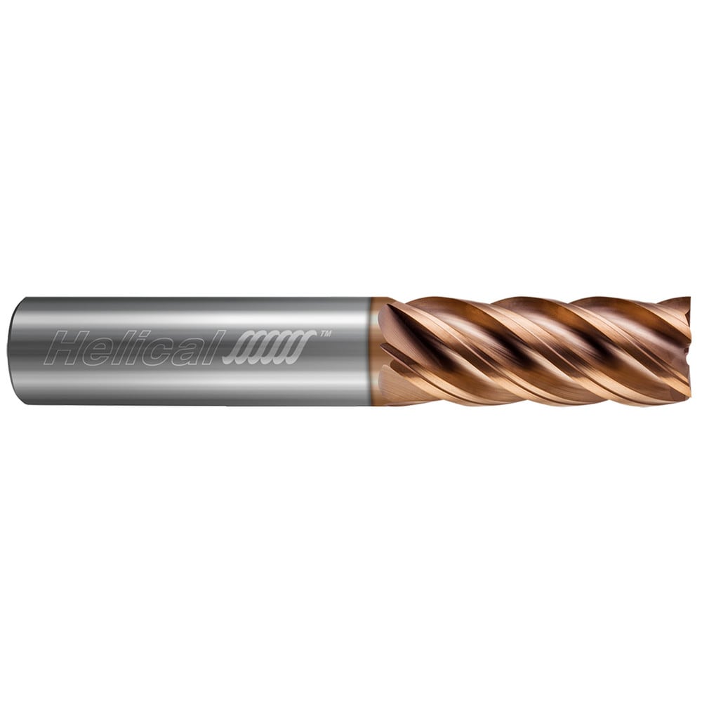 Square End Mill: 5 Flute, Solid Carbide