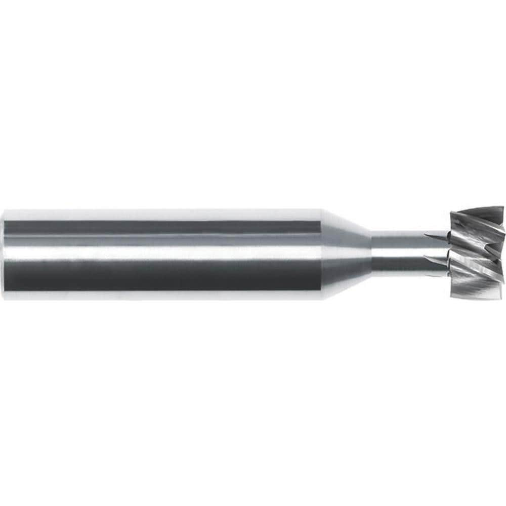 Woodruff Keyseat Cutter: 3/4" Cut Dia, 3/4" Cut Width, 3/4" Shank Dia, Straight Tooth