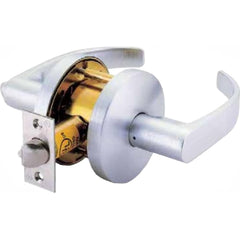 Lever Locksets; Lockset Type: Cylindrical Lock; Key Type: None; Back Set: 2-3/4; Cylinder Type: None; Material: Zinc; Door Thickness: 1 3/8 - 1 3/4; Finish: Satin Chrome