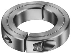 Shaft Collar: Clamp, 1/2" OD, Steel