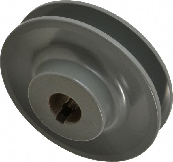 3/4" Bore Diam, 3-3/4" OD, Finished Bore Single Groove Sheave