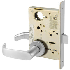 Lever Locksets; Lockset Type: Grade 1 Passage Cylindrical Lock; Key Type: Keyless; Back Set: 2-3/4; Cylinder Type: Keyless; Material: Cold Rolled Steel; Door Thickness: 1-3/4; Finish: Satin Chrome