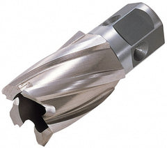 Annular Cutter: 1-3/8" Dia, 2" Depth of Cut, High Speed Steel