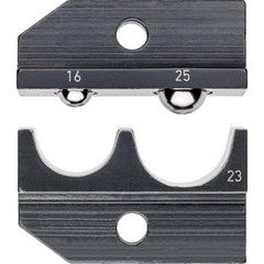 Crimper Dies; Tool Type: Crimping Die; Size: 6, 4 AWG; Color: Black