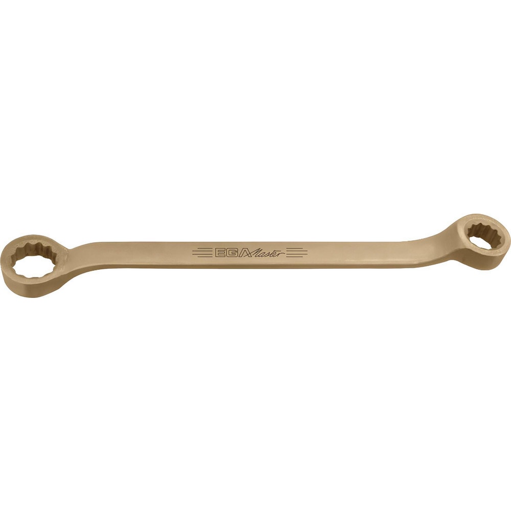 Offset Box End Wrench: 10 x 11 mm, 12 Point, Double End