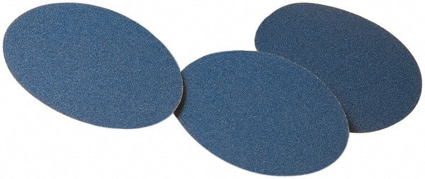 PSA Disc: 6" Disc Dia, 36 Grit, Zirconia Alumina