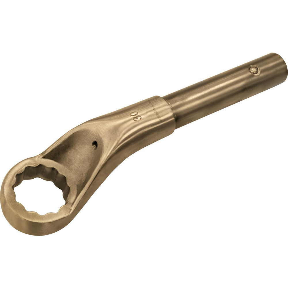 Ring Spanner: 3-1/4", 12 Point, Single End